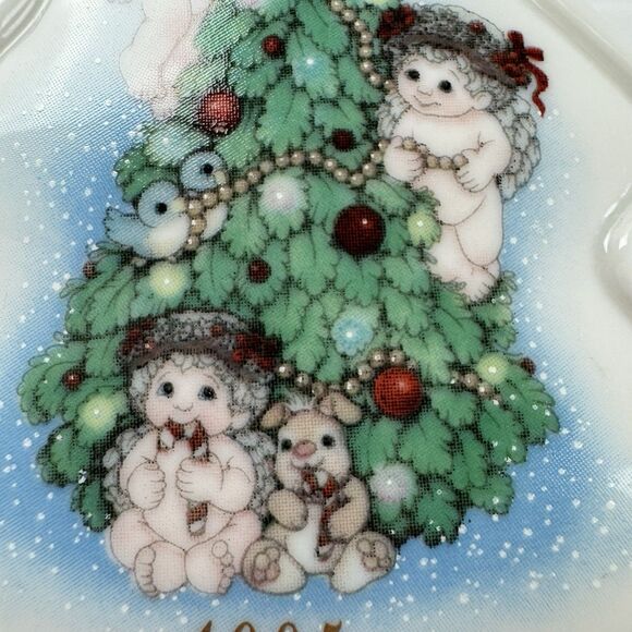 Dreamsicles Christmas Ornament The Finishing Touches Tree Angel Limited 1995 - Picture 3 of 7